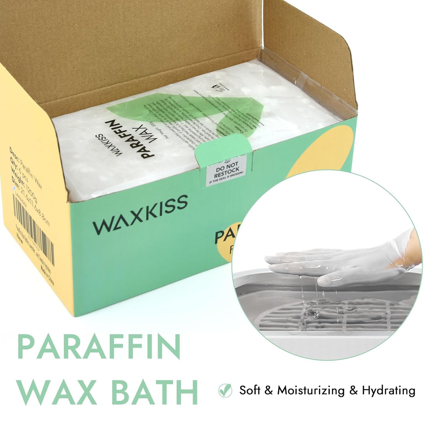 Amazon.com : Paraffin Wax Refills for Paraffin Baths, 6 packs